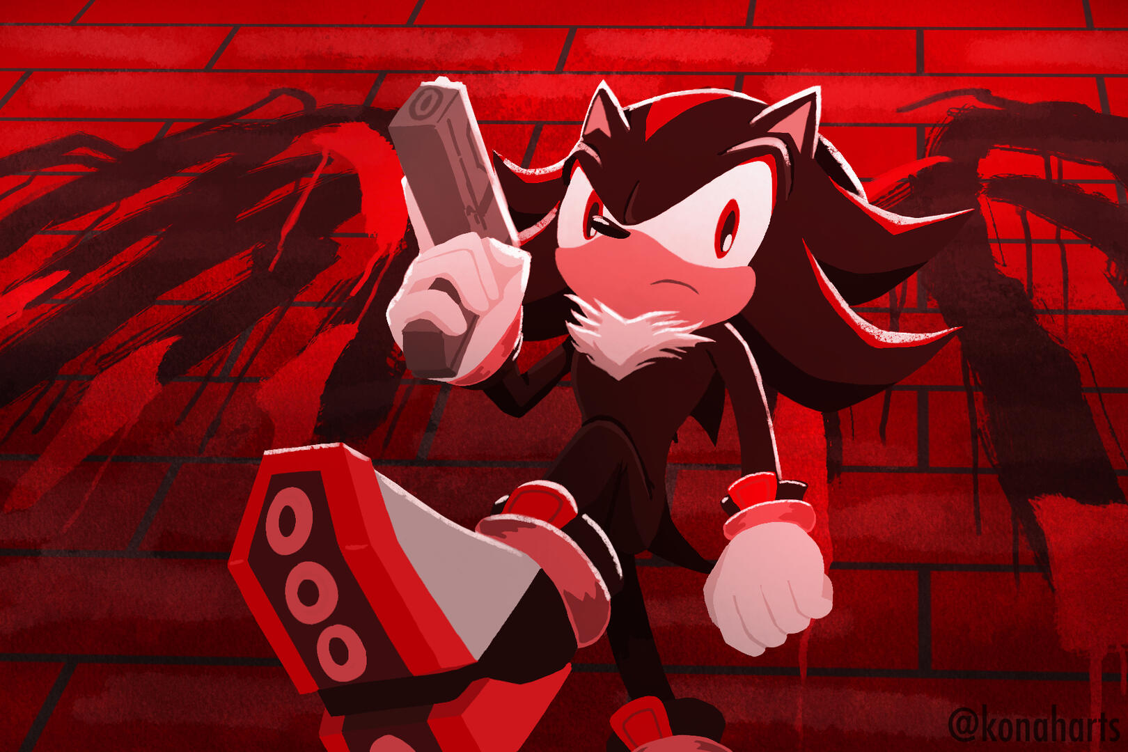 Shadow w/ Gun